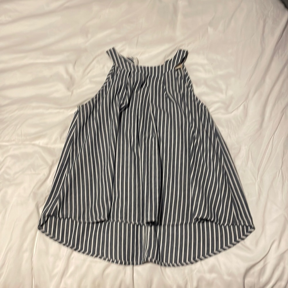 Super cute flows tank top dress shirt for teen